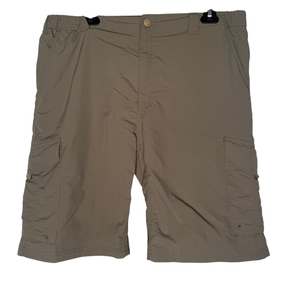 Cargo Shorts Men XL Hiking Utility Multi Pocket Gorpcore Outdoor Casual Granola